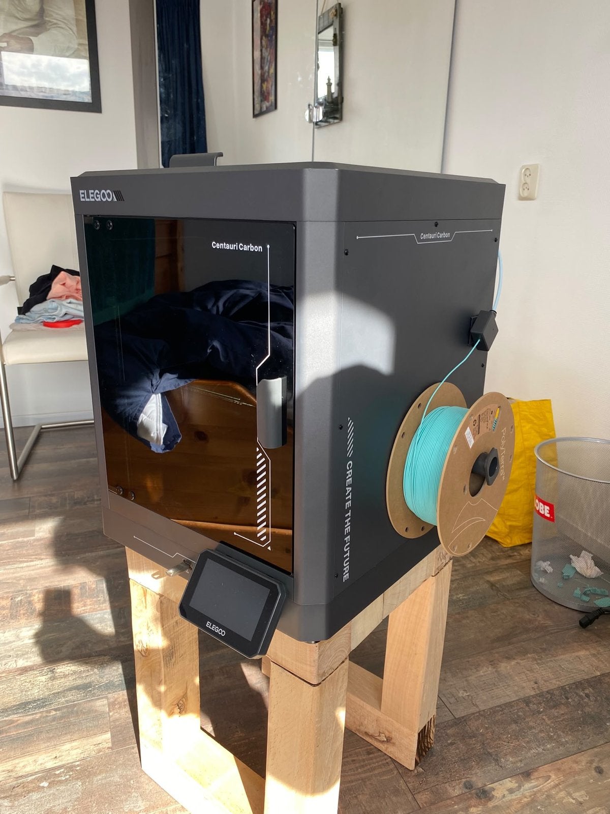 Elegoo Centauri Carbon 3D Printer, Computers en Software, Ophalen, Zo goed als nieuw, Filament