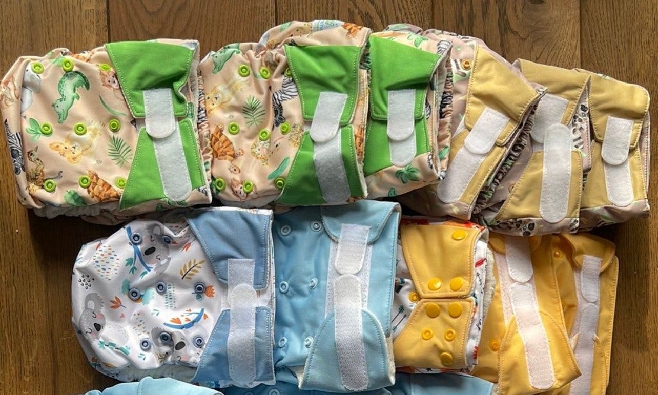 Blumchen All-in-One Wasbare Luiers - Nieuw, Diverse Prints, Ophalen of Verzenden, Nieuw