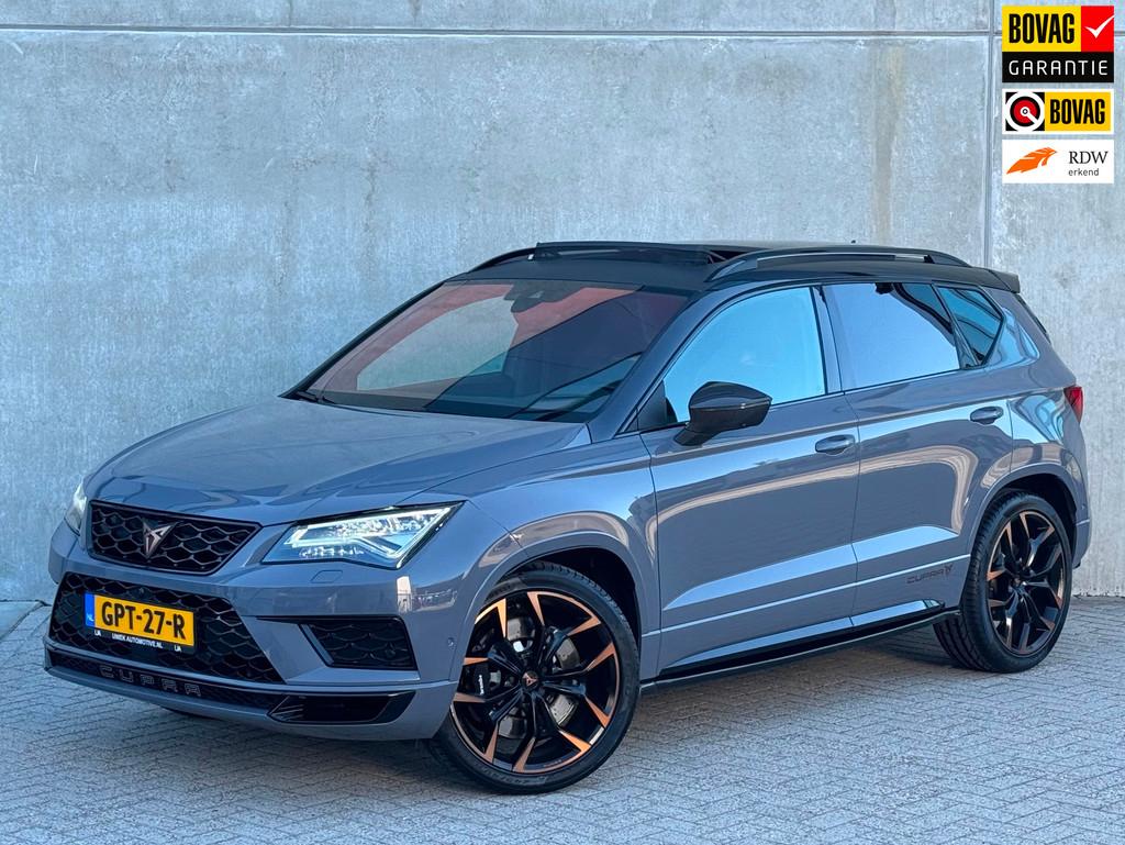 Cupra Ateca 2.0 TSI 4DRIVE 300pk 2020 Grijs PANO|AKRA|VOL OP, Auto's, Automaat, Gebruikt, 4 cilinders, 1984 cc