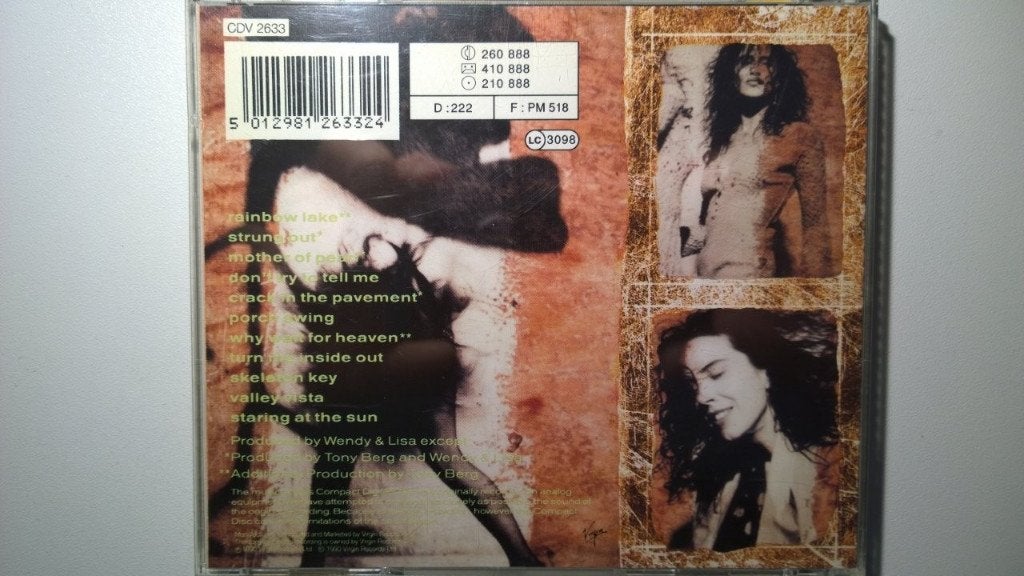 Wendy & Lisa - Eroica, Ophalen of Verzenden, Zo goed als nieuw, Pop, Album