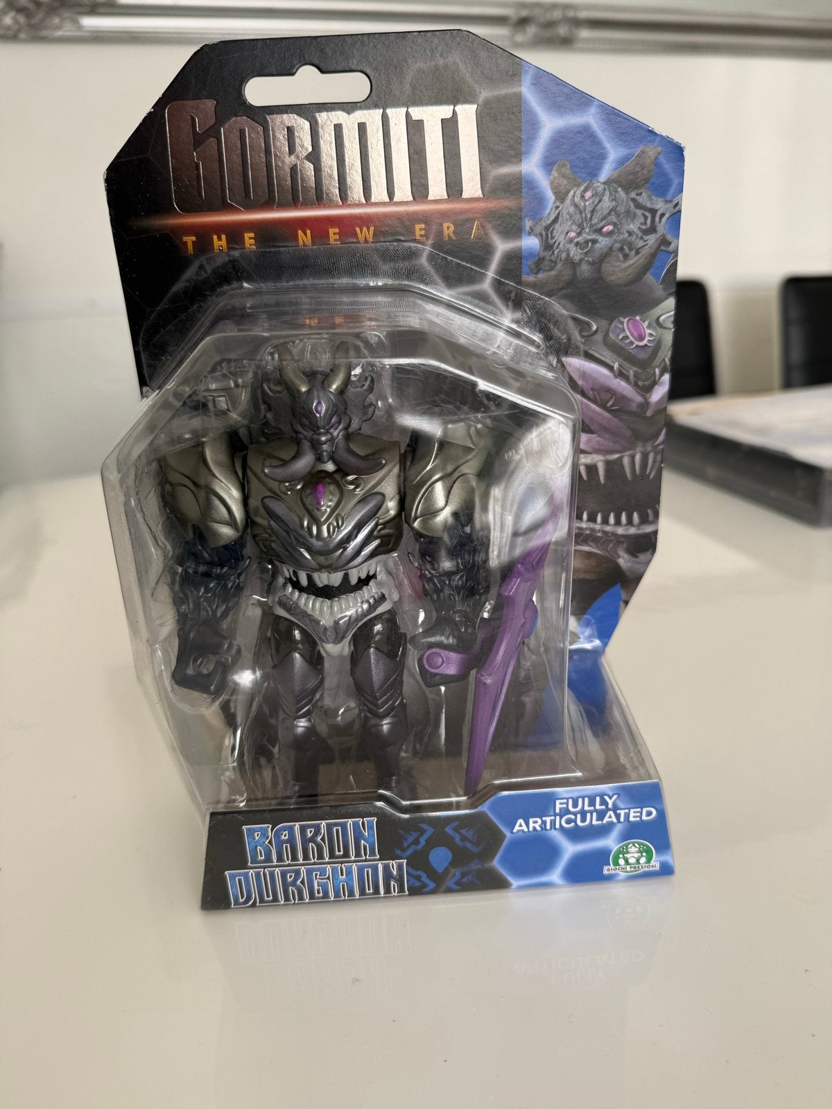 Gormiti The New Era Baron Durghon Actiefiguur Nieuw, Ophalen of Verzenden, Nieuw