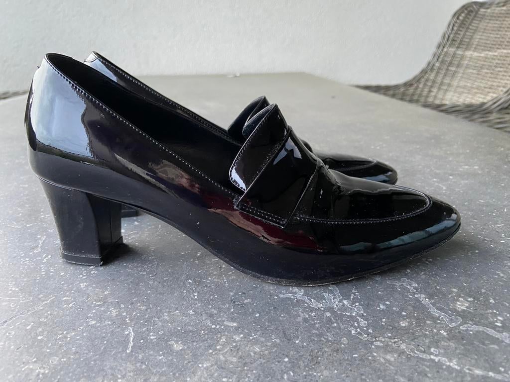 Zwarte pumps van Panara/Pauw, maat 36, Ophalen of Verzenden, Zo goed als nieuw, Zwart