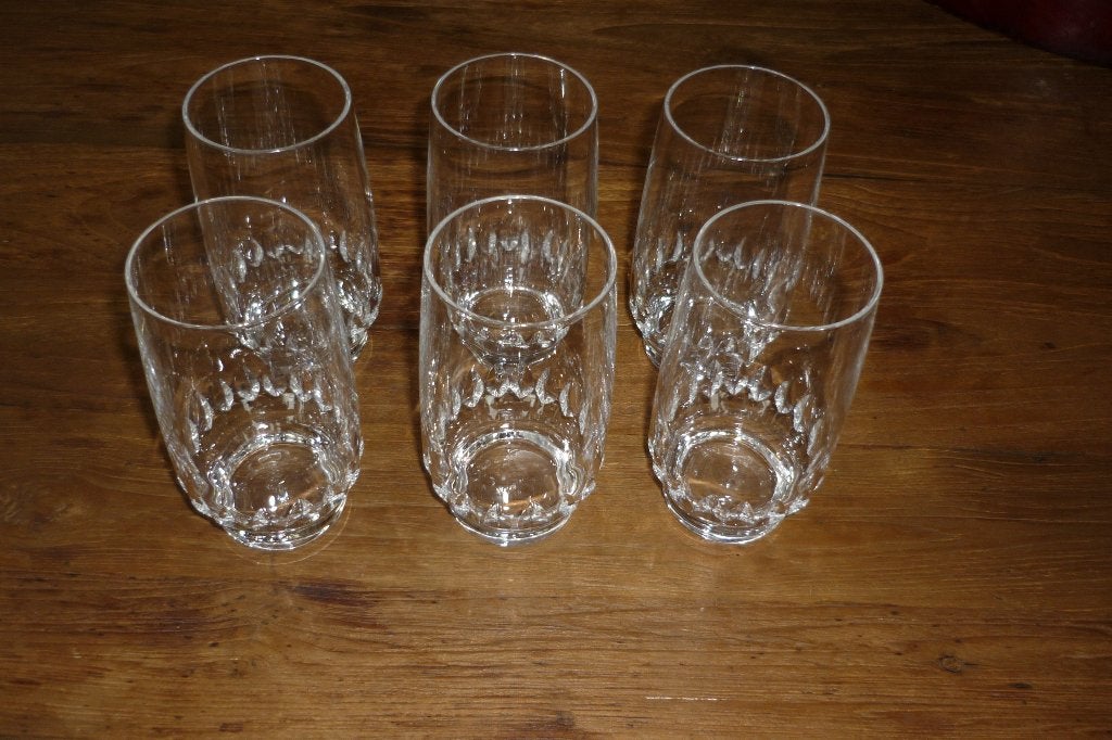 kristallen  servies, Ophalen