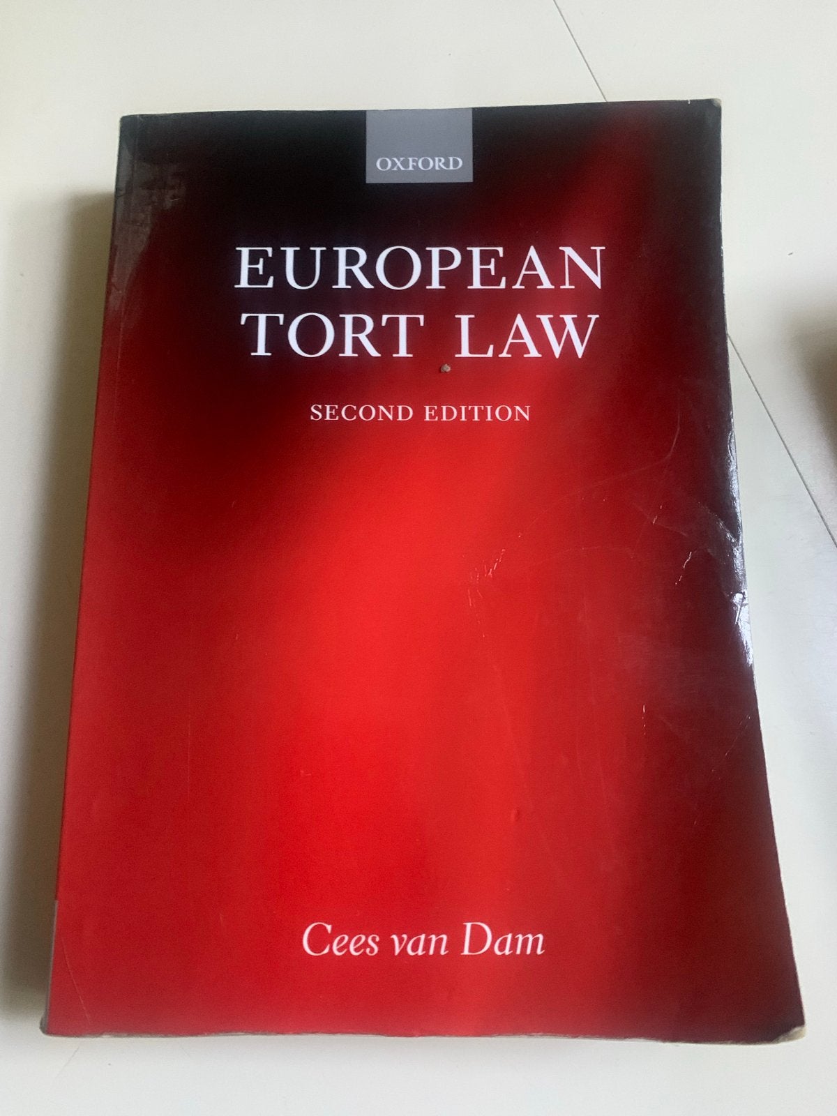 European Tort Law - Cees van Dam (Second Edition), Ophalen of Verzenden, Gamma, Gelezen, WO