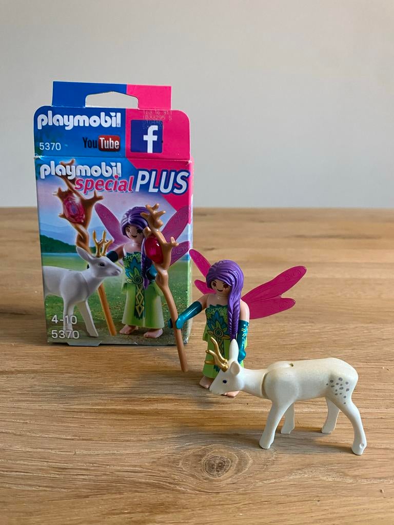 Playmobil Special Plus 5370 Elf met Hertje, Ophalen, Zo goed als nieuw, Complete set