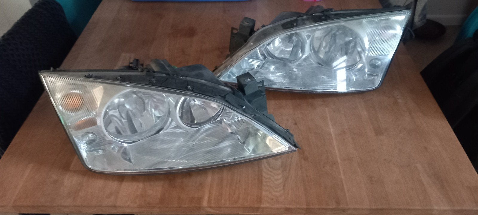 Koplampen Ford mondeo 2001 - Set Links & Rechts, Ophalen, Gebruikt, Ford
