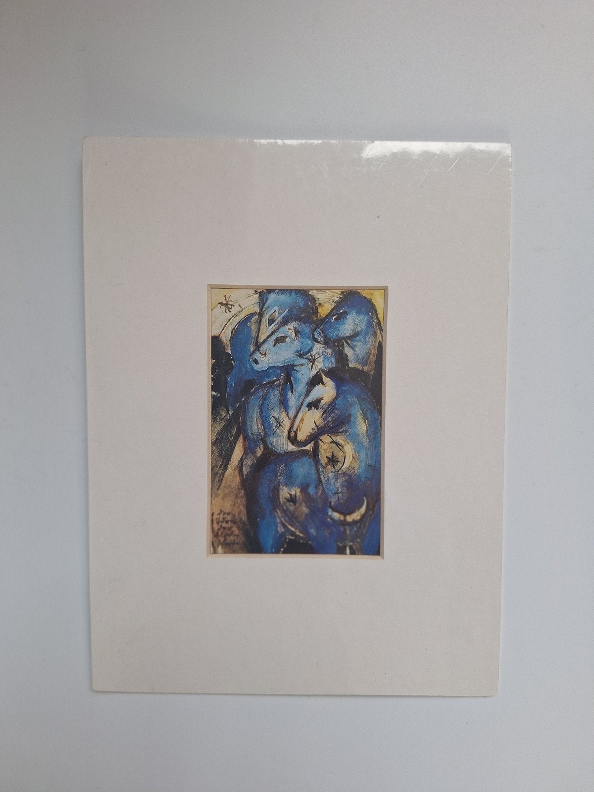 Prentje Tower of blue horses Franz Marc nieuw in verpakking, Ophalen of Verzenden, Zo goed als nieuw, Kind, Prent