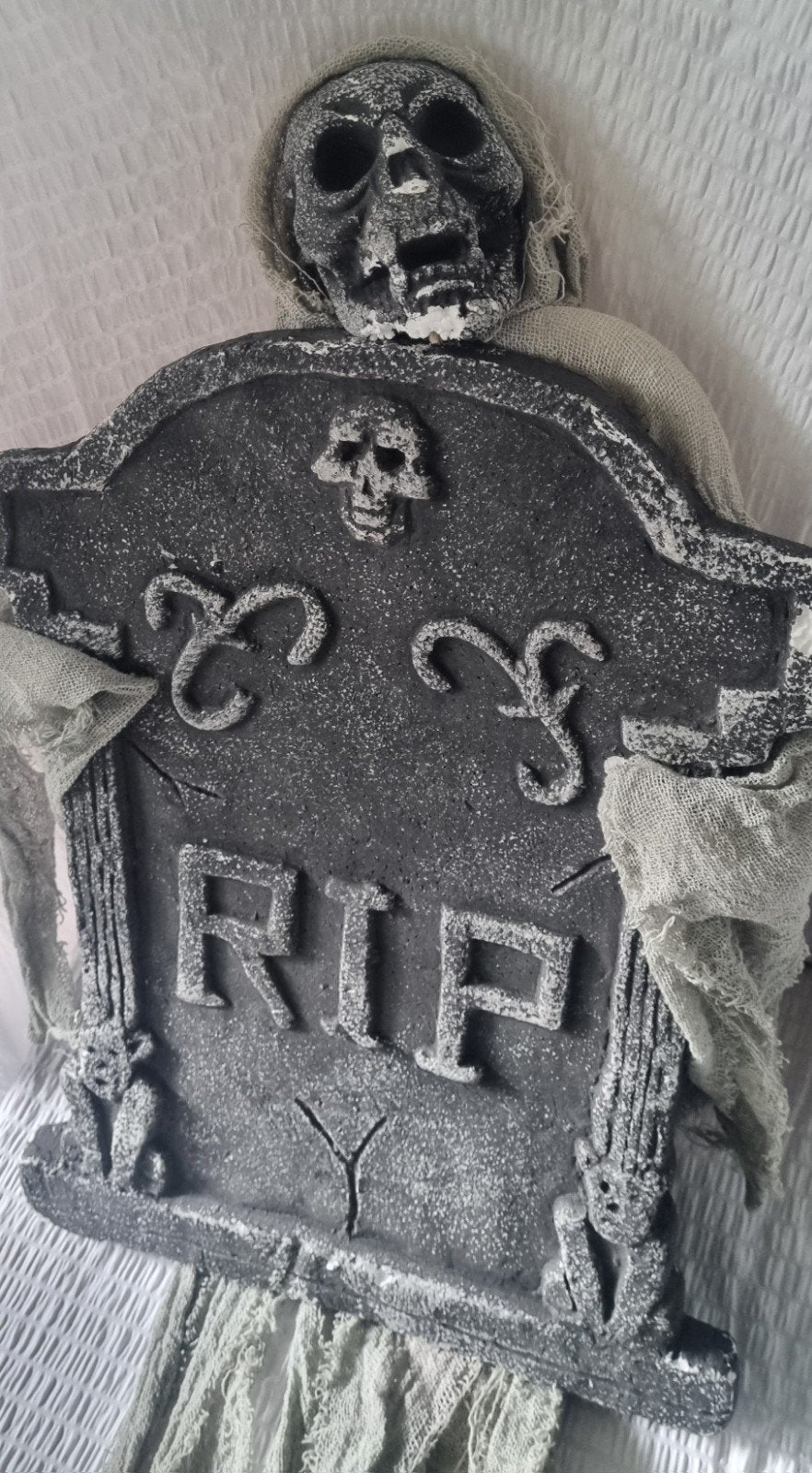 Halloween RIP skelet, Ophalen, Gebruikt, Versiering, Halloween of Griezel