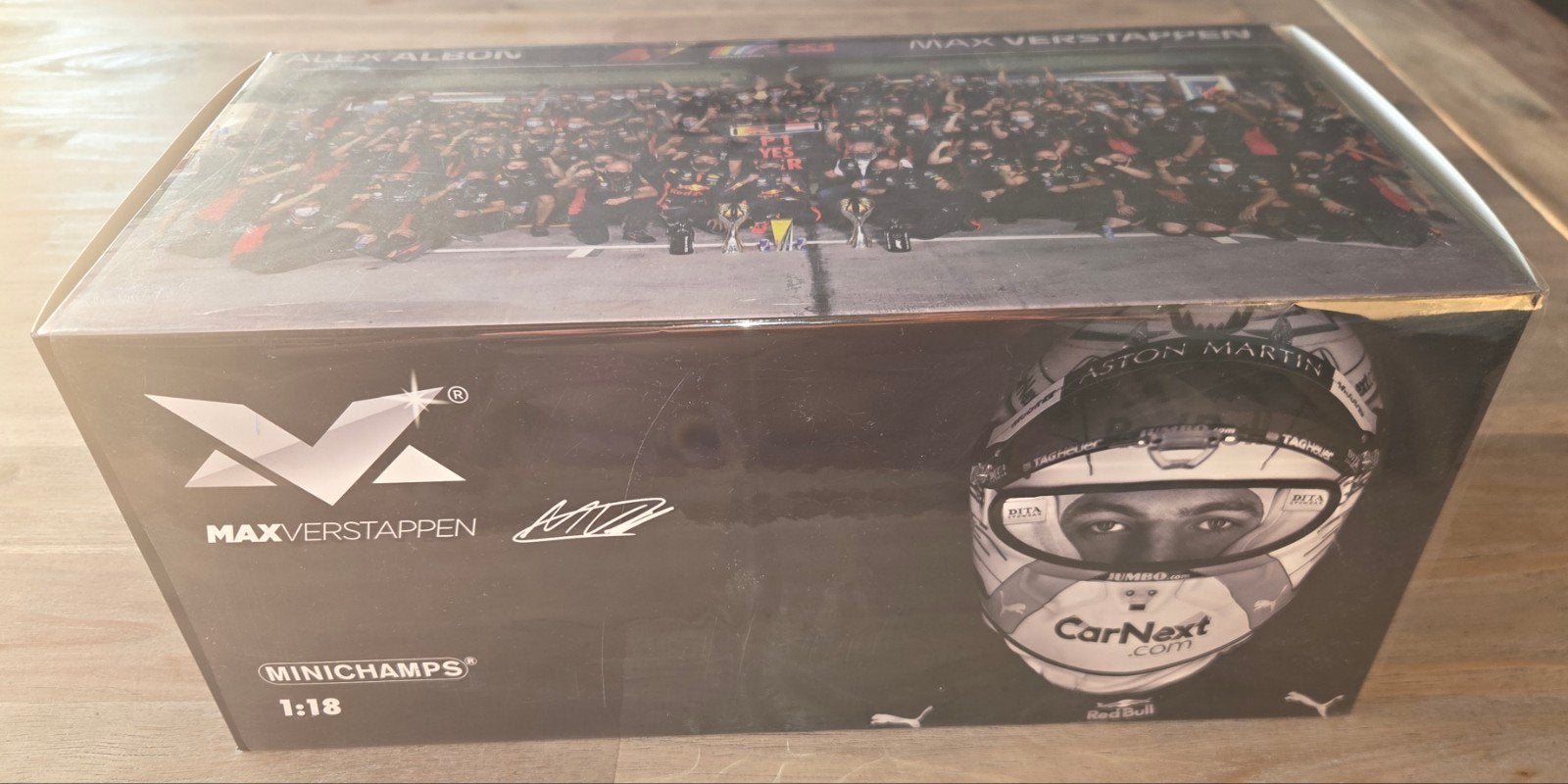 Max Verstappen F1 Winner 2020 Abu Dhabi 1:18 Limited Edition, Hobby en Vrije tijd, Modelauto's | 1:18, Ophalen of Verzenden, Nieuw