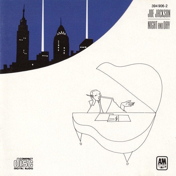 Joe Jackson – Night And Day CD 394 906-2 (1984) GERMANY, Verzenden, Zo goed als nieuw, Poprock