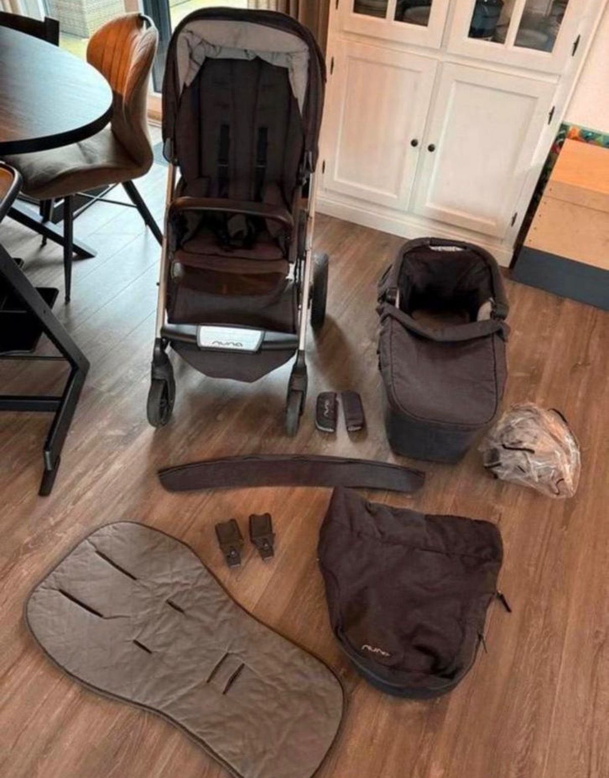 Kinderwagen Nuna Mixx Next Riveted, Ophalen, Gebruikt, Combiwagen, Overige merken