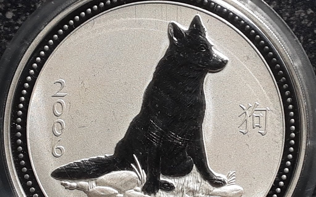 Zilveren Lunar I (2006), Ophalen of Verzenden, Zilver