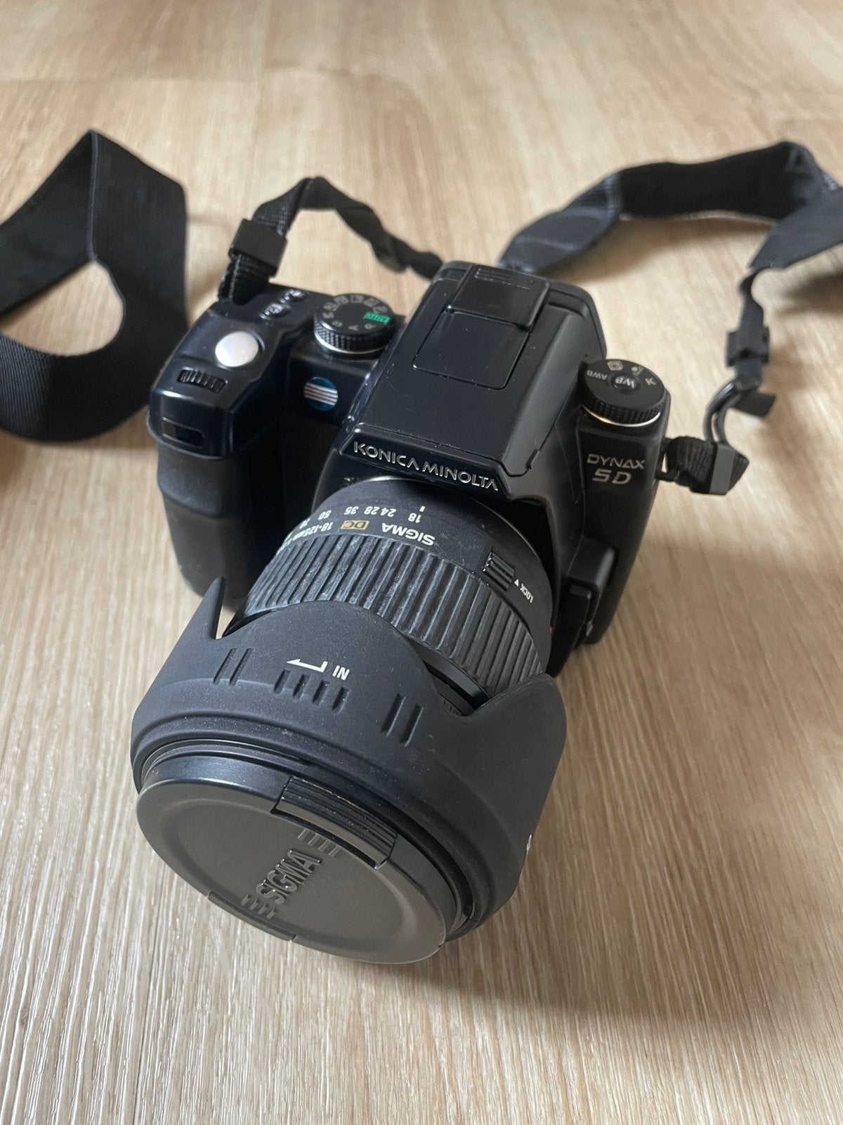 minolta Dynax 5D spiegelreflex camera, Audio, Tv en Foto, Fotocamera's Analoog, Ophalen, Zo goed als nieuw, Spiegelreflex, Minolta