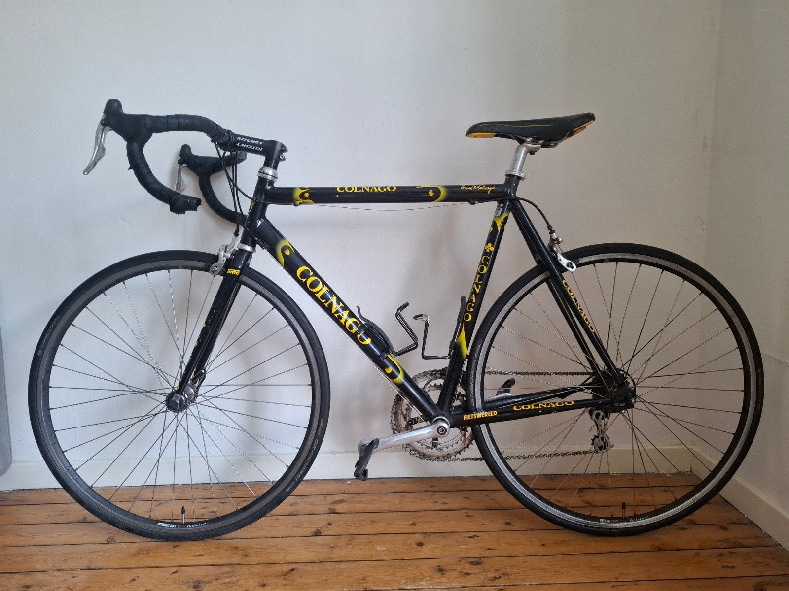 Colnago Asso racefiets met Campagnolo (Project / Opknapper), Gebruikt, Aluminium, 57 tot 61 cm, Meer dan 20 versnellingen