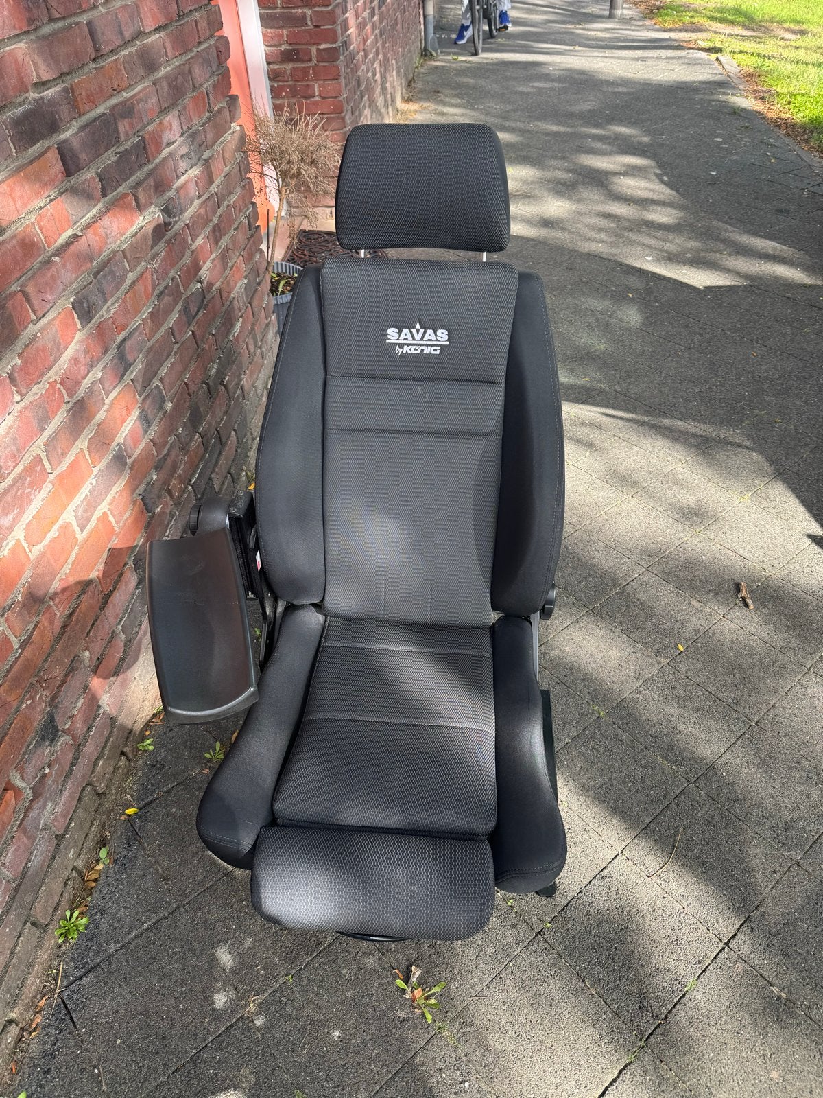 Savas by König autostoel - Comfort en kwaliteit, Ophalen, Gebruikt, Universele onderdelen
