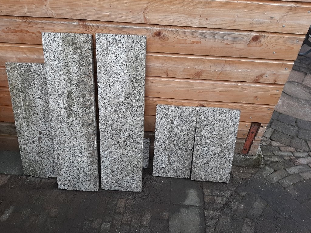 marmeren platen, Tuin en Terras, Ophalen, Gebruikt, Overige typen, Natuursteen