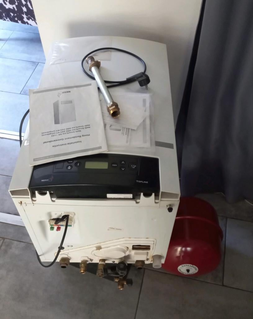 nefit topline compact hrc 30/cw5, Doe-het-zelf en Verbouw, Verwarming en Radiatoren, Ophalen, 30 tot 80 cm, Gebruikt, Hoog rendement (Hr)