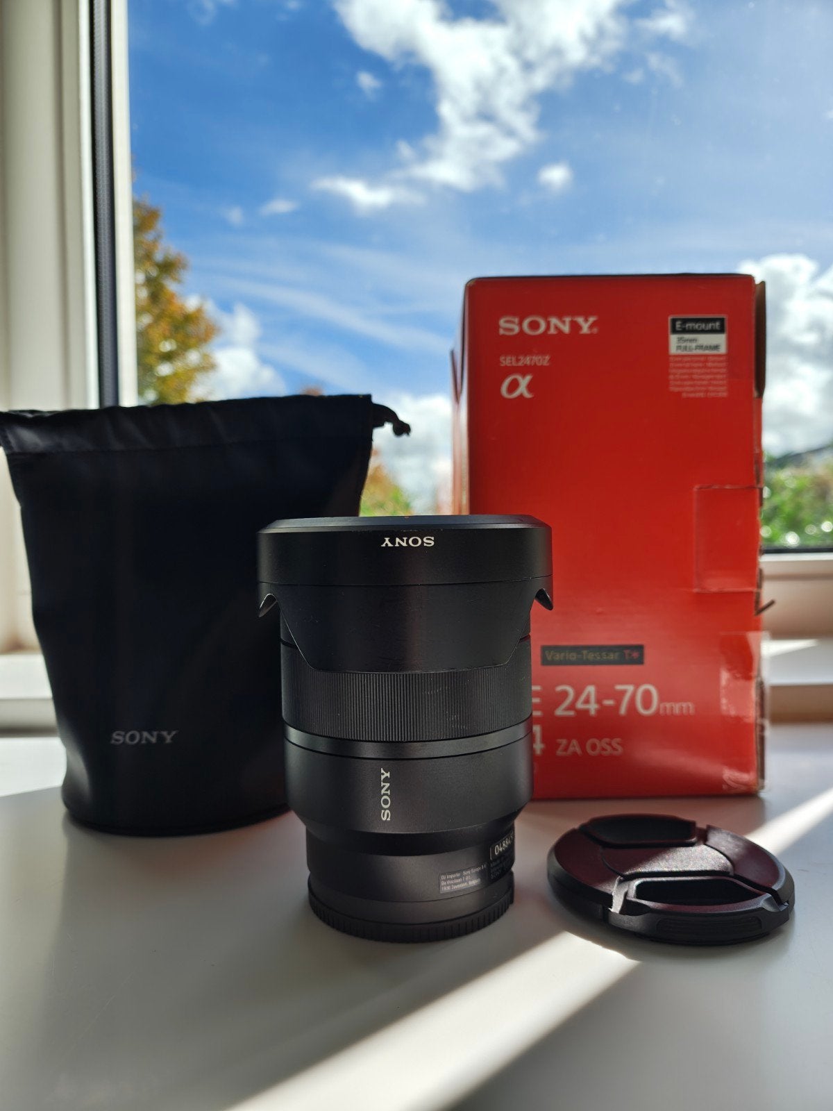 Sony FE 24-70mm F4 ZS OSS lens Zeiss te koop, Sony E-mount, Gebruikt, Sony, Ophalen of Verzenden