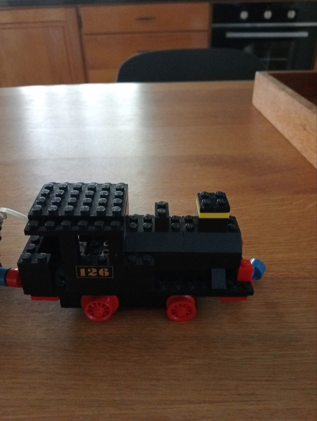 Oude Lego Trein 126 4,5 Volt, Gebruikt, Overige thema's, Lego, Ophalen of Verzenden