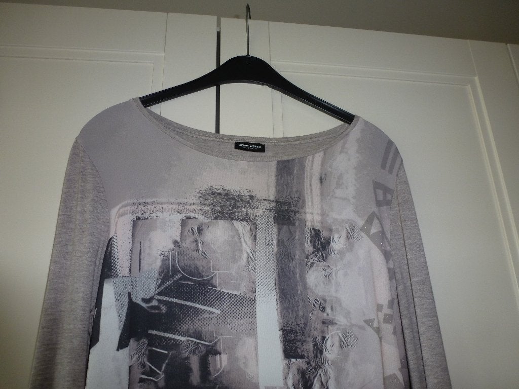 Shirt Gerry Weber – 40, Kleding | Dames, T-shirts, Zo goed als nieuw, Maat 38/40 (M), Paars, Korte mouw, Ophalen of Verzenden