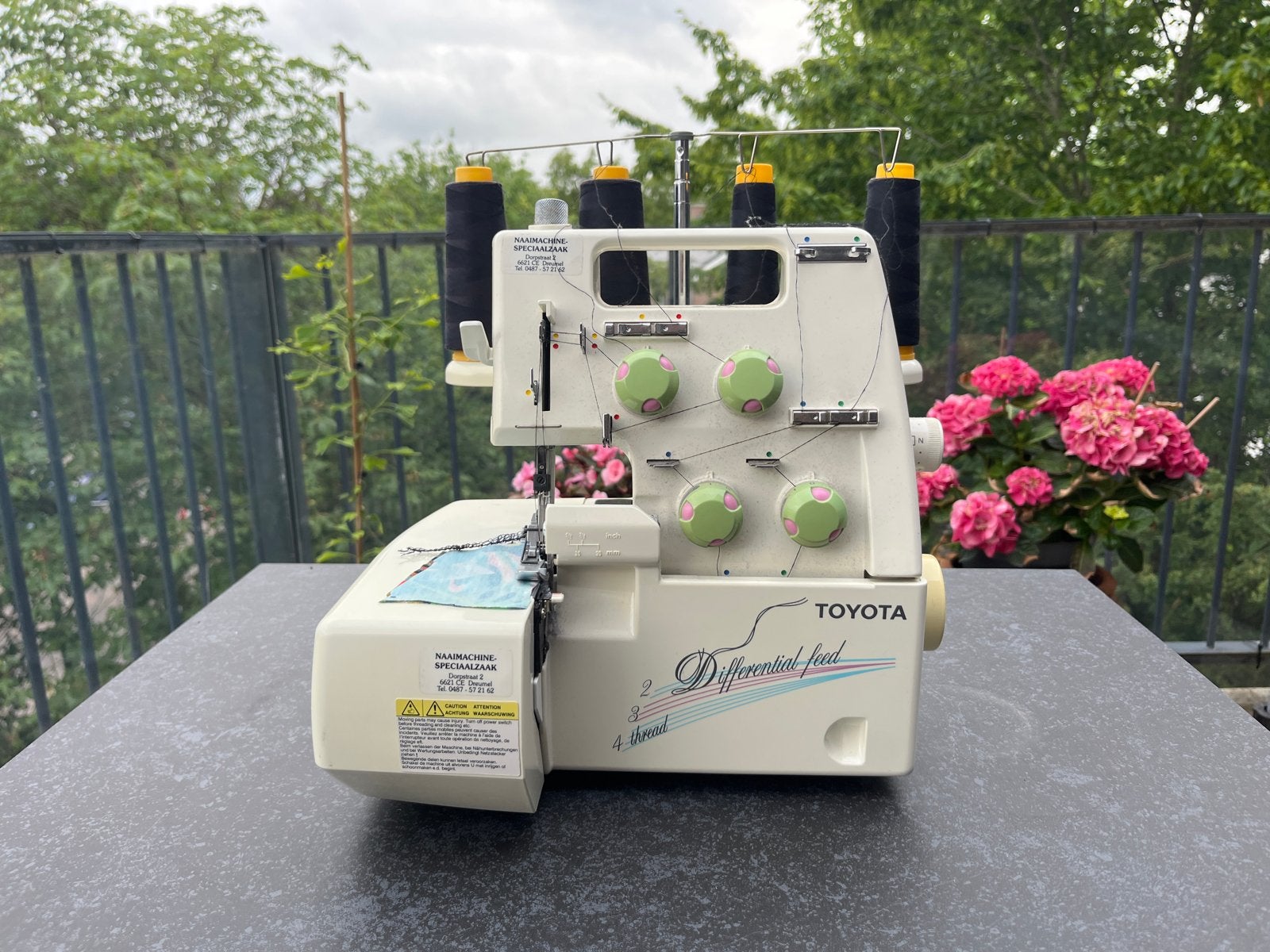 Toyota Lockmachine SL1T, Hobby en Vrije tijd, Ophalen, Gebruikt, Lockmachine, Overige merken