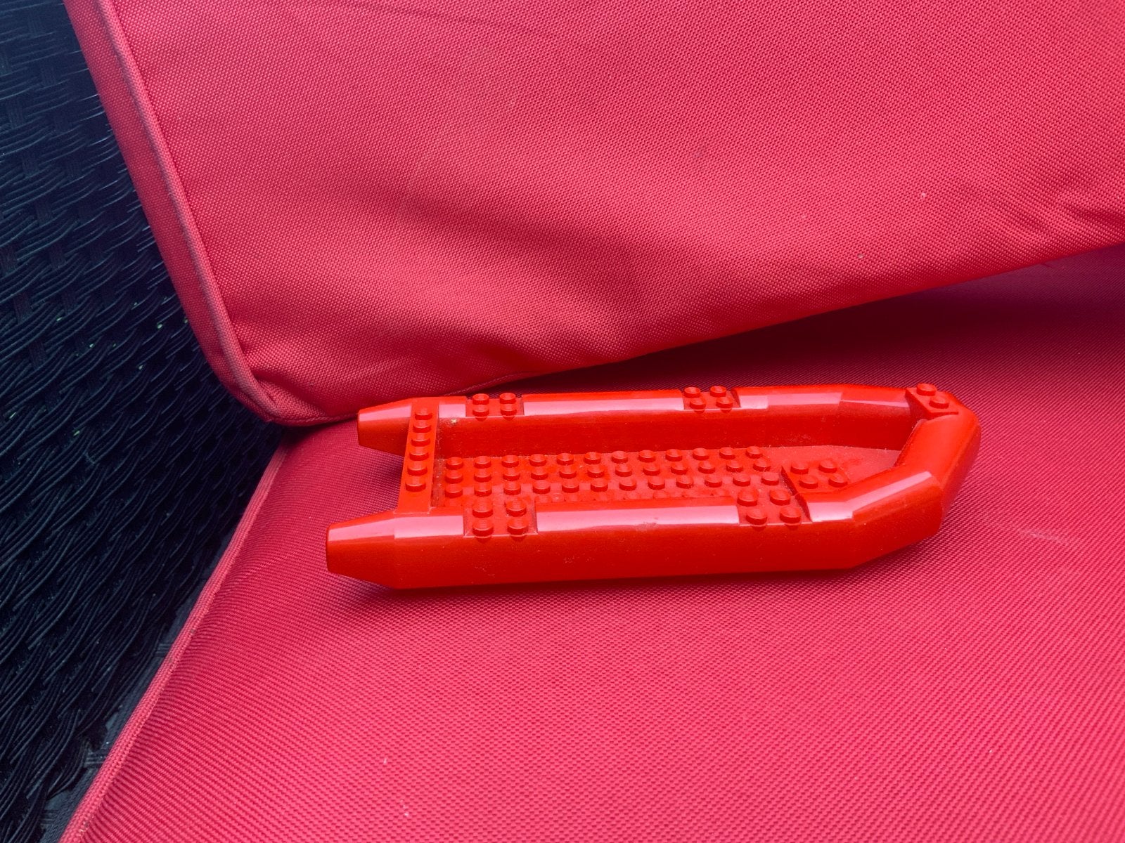 Rode Lego boot, Lego, Overige typen, Ophalen of Verzenden, City