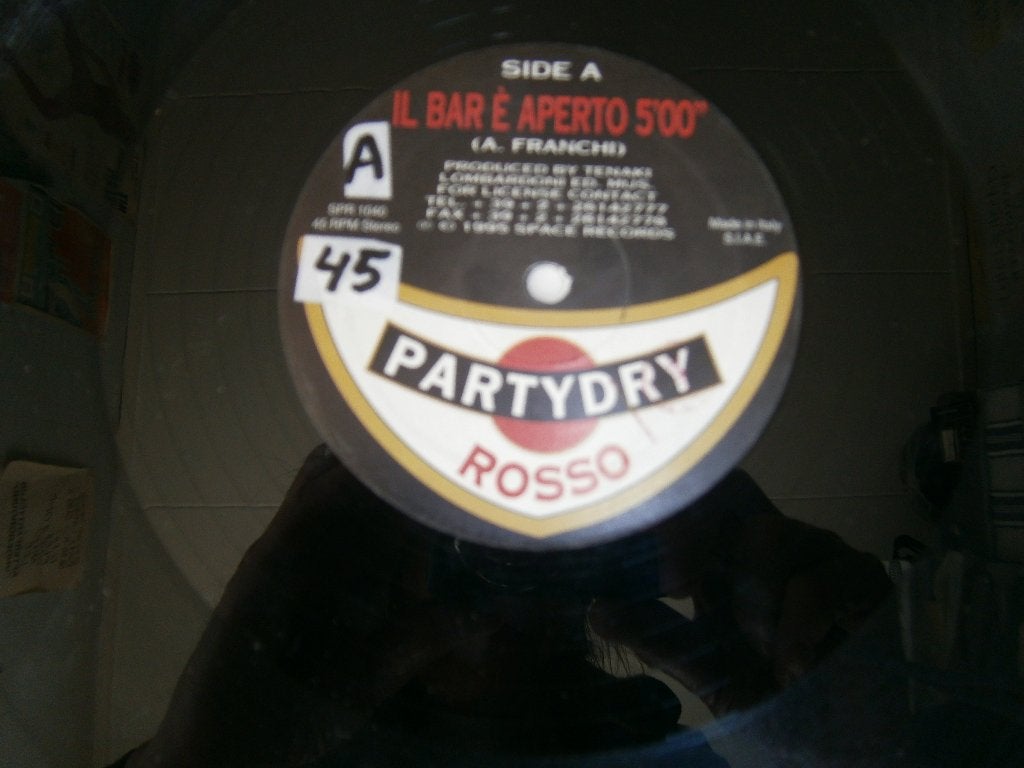 Partydry – Rosso. 1995. Space Records 1040. Happy Hardcore, Cd's en Dvd's, Vinyl | Dance en House, Ophalen, Gebruikt, Hardcore