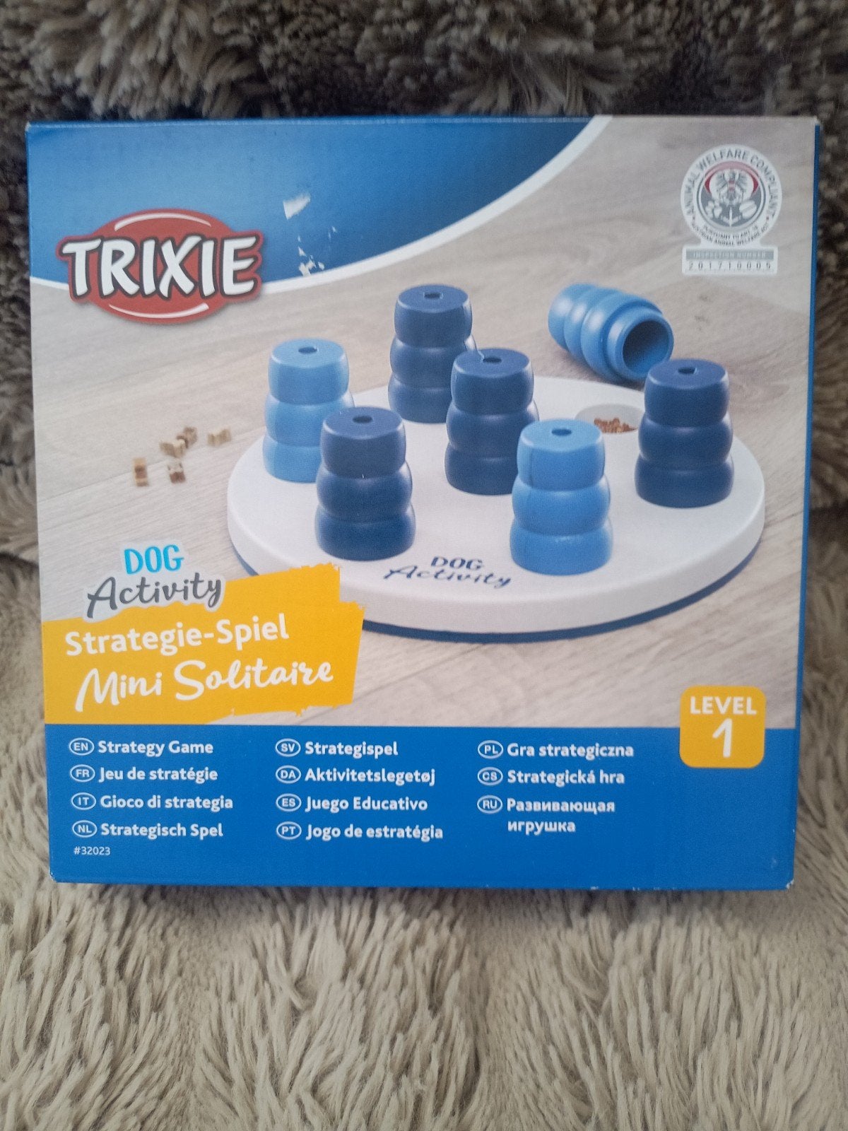 Trixie Mini Solitaire Hondenspeeltje/Intelligentiespel zgan, Dieren en Toebehoren, Ophalen of Verzenden, Trixie