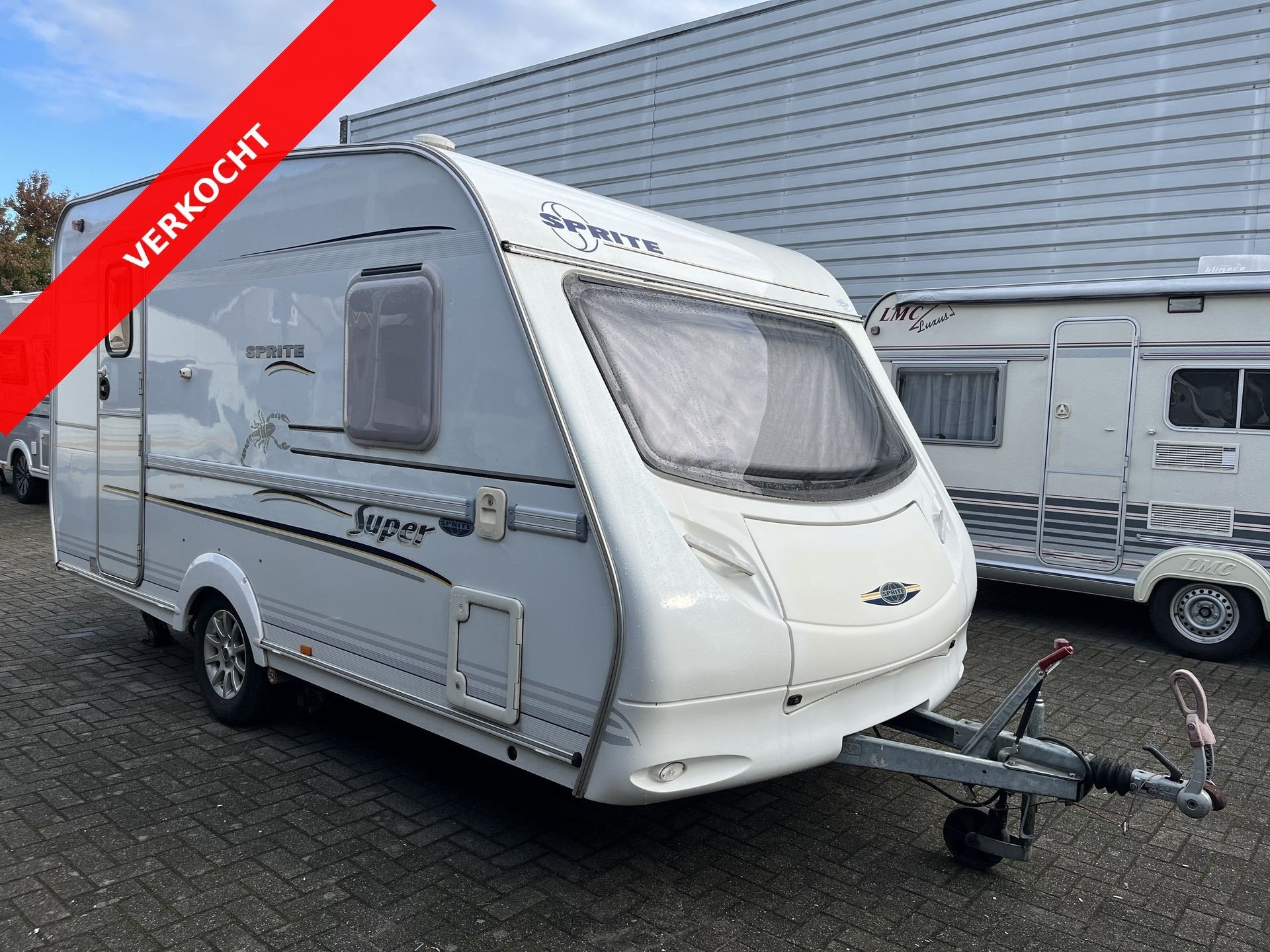 Sprite 410 Super VERKOCHT (bj 2004), Bedrijf, 750 - 1000 kg, 4 tot 5 meter, Reservewiel
