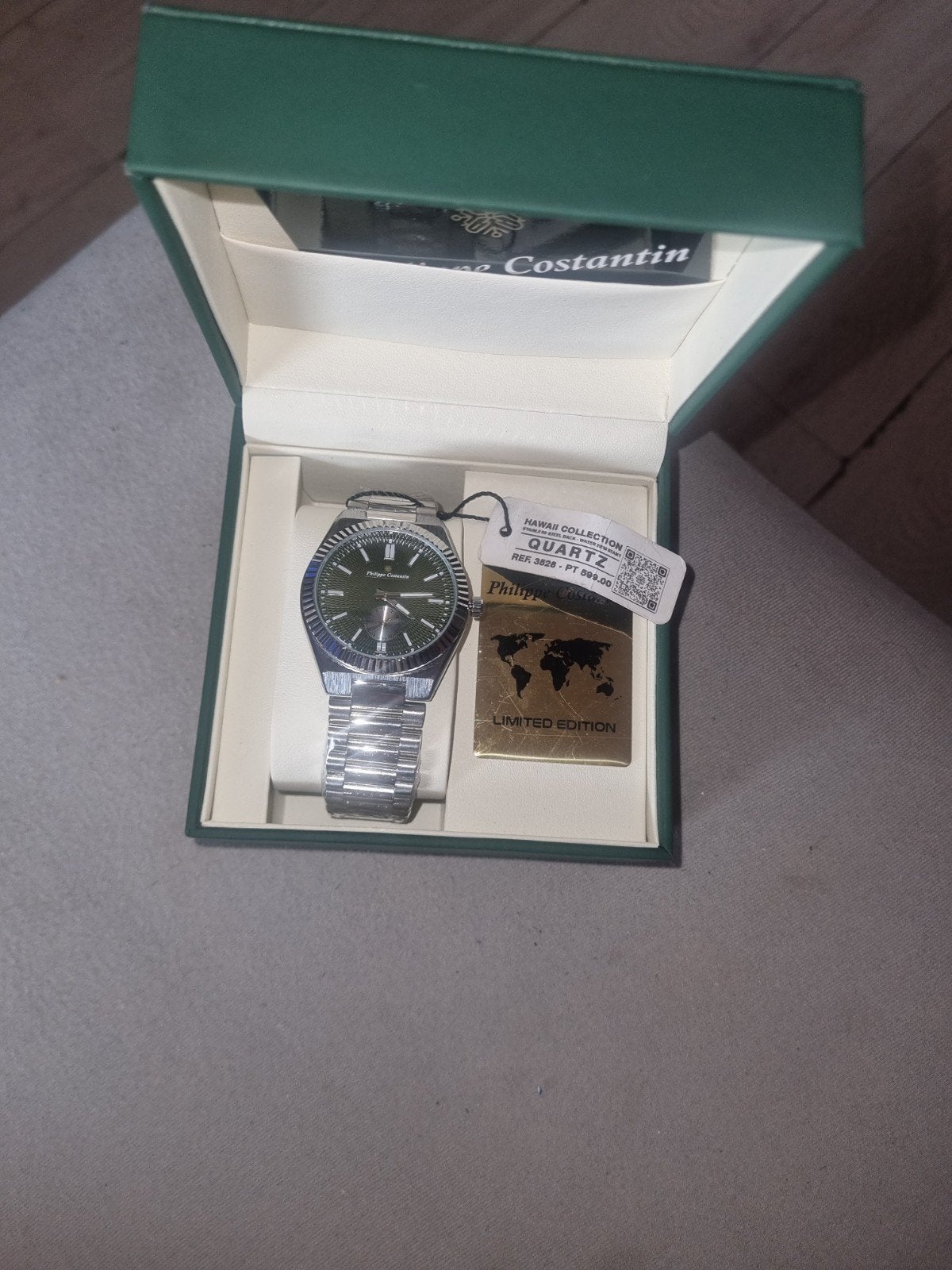 Philippe Costantin Horloge, Ophalen of Verzenden, Nieuw, Staal, Overige merken