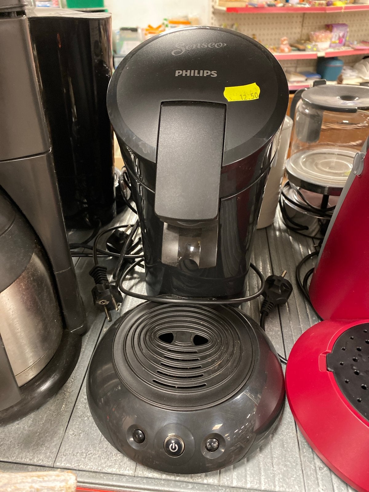 Philips Senseo Koffiezetapparaat - Zwart, Witgoed en Apparatuur, Ophalen, Koffiepads en cups, Gebruikt, Koffiemachine