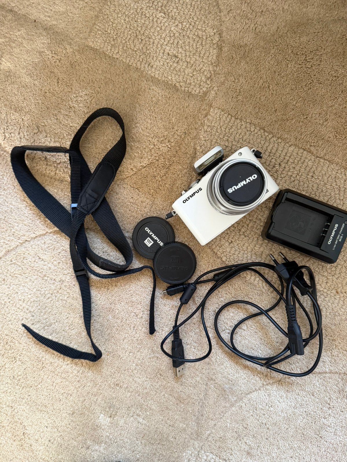 Olympus PEN E-PL3 complete set, Ophalen, Zo goed als nieuw, Olympus, Geen optische zoom