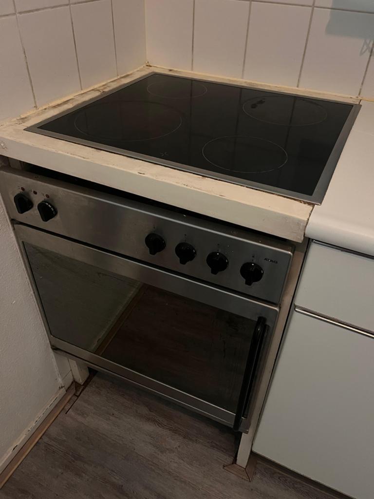 ATAG Inbouw Keramische Kookplaat met Oven, Ophalen, Gebruikt, 60 cm of meer, Keramisch