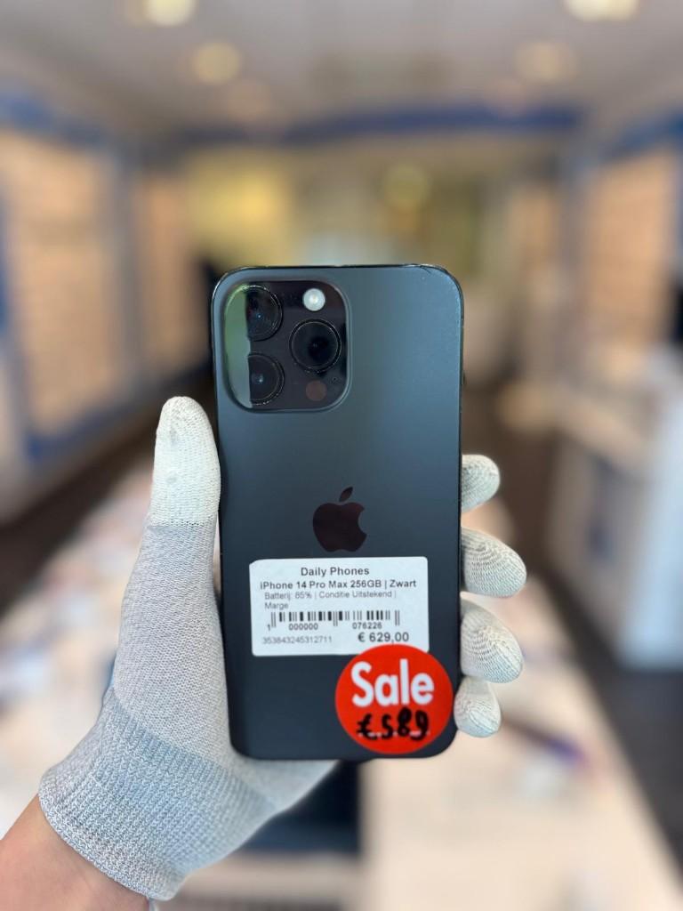 Zo goed als nieuw Apple iPhone 14 Pro Max 256GB, Telecommunicatie, Overige Telecommunicatie, Zo goed als nieuw, Ophalen of Verzenden