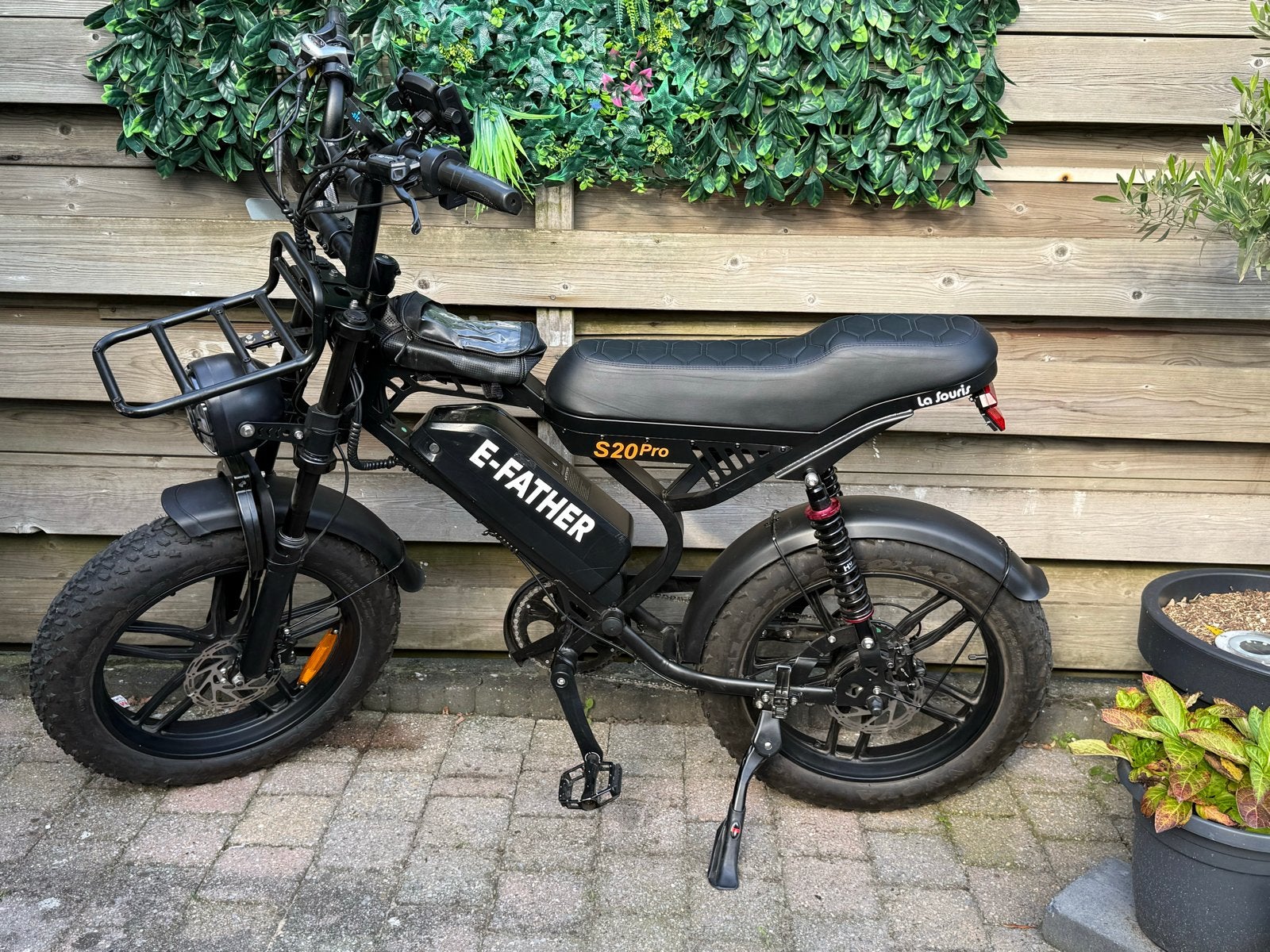E-FATBIKE S20 Pro - Zo goed als nieuw, Zo goed als nieuw, Minder dan 47 cm, 50 km per accu of meer, Ophalen