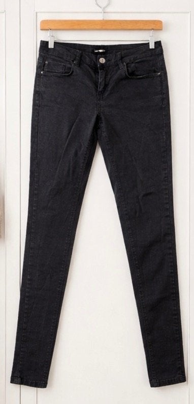 Bella Ragazza stoere skinny broek maat XS ZGAN, Ophalen, Bella Ragazza, Zwart, Zo goed als nieuw