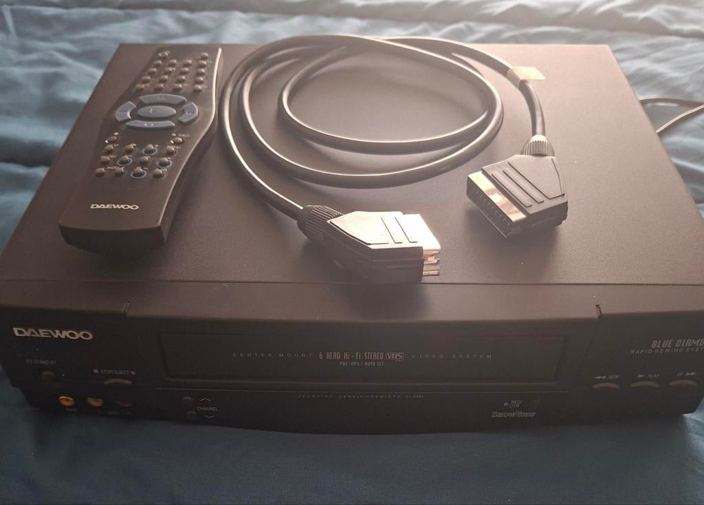 Daewoo video cassette recorder, Ophalen, Zo goed als nieuw