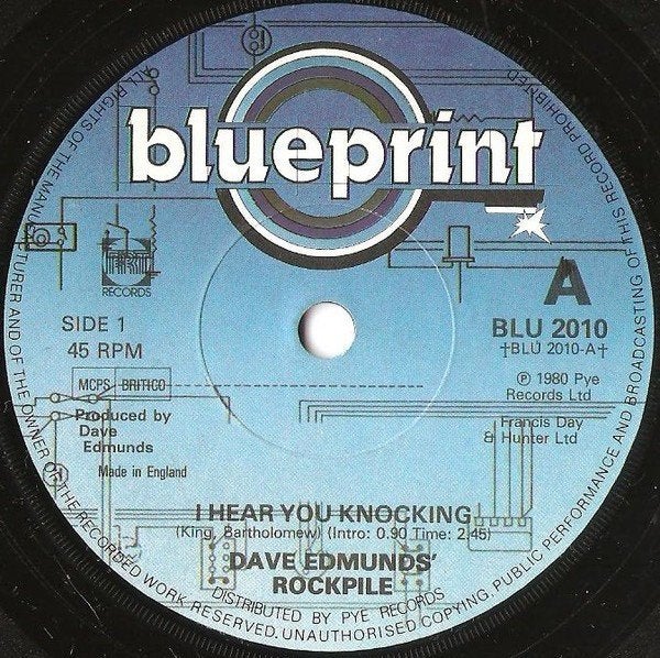 Dave Edmunds' Rockpile – I Hear You Knocking, Cd's en Dvd's, Vinyl Singles, Gebruikt, Pop, Overige typen, 7 inch, Ophalen of Verzenden