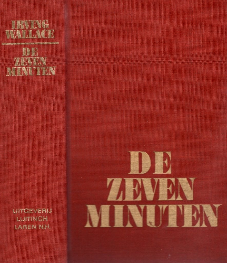 De Zeven Minuten - Irving Wallace BOEK 0978552114219, Ophalen of Verzenden, Gelezen, Irving Wallace