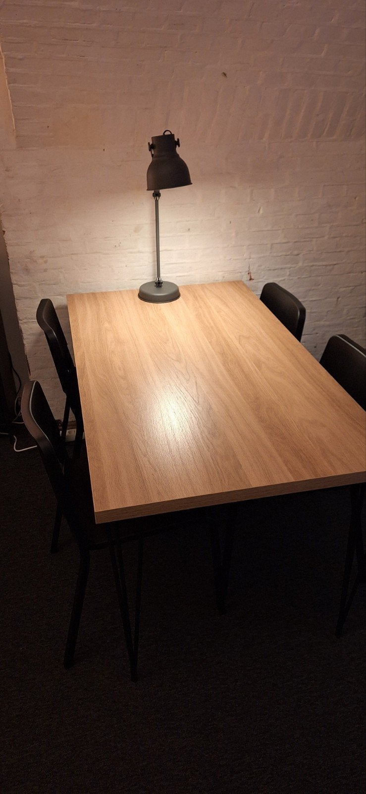 Nette tafel 140x80, nieuwstaat, Huis en Inrichting, Tafels | Eettafels, Ophalen, 100 tot 150 cm, 50 tot 100 cm, Zo goed als nieuw