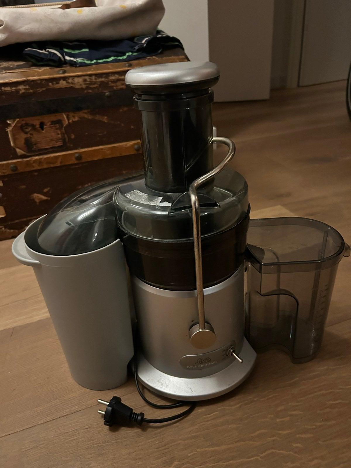 Solis Juice Fountain sapcentrifuge - Zo goed als nieuw, Witgoed en Apparatuur, Juicers, Ophalen of Verzenden, Zo goed als nieuw