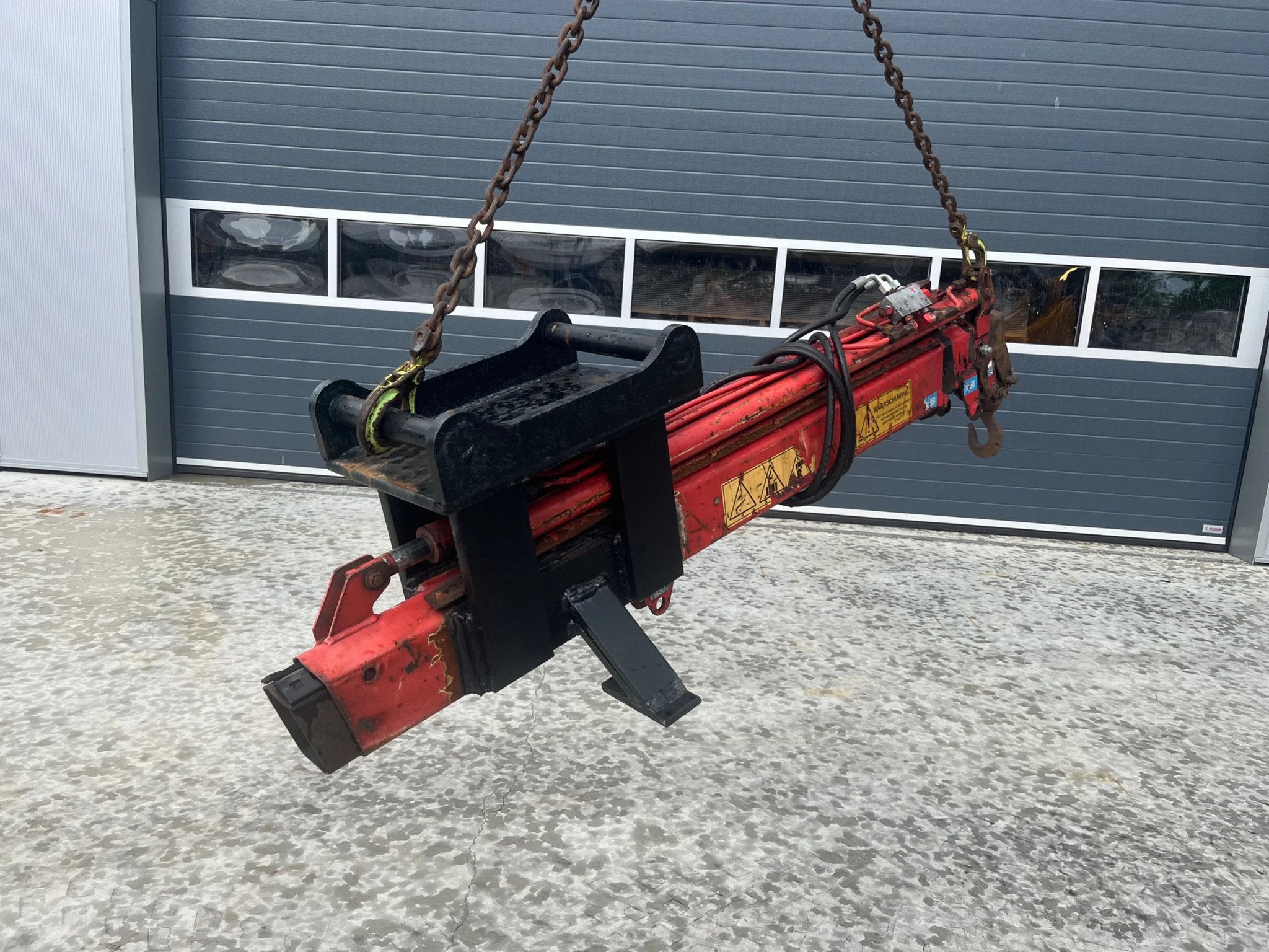 Palfinger S45 hijs-jib 2x hydraulische uitschuifbaar