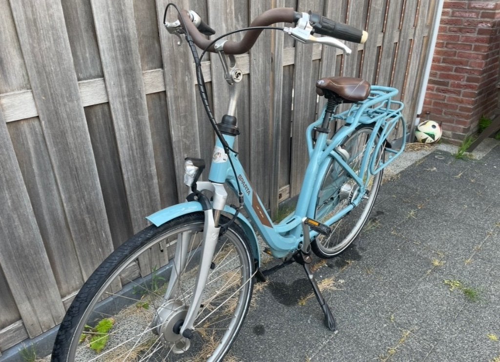 Sparta Amazone stafsfiets moederfiets, Fietsen en Brommers, Fietsen | Dames | Moederfietsen, Ophalen, 2 zitjes, Sparta, Gebruikt