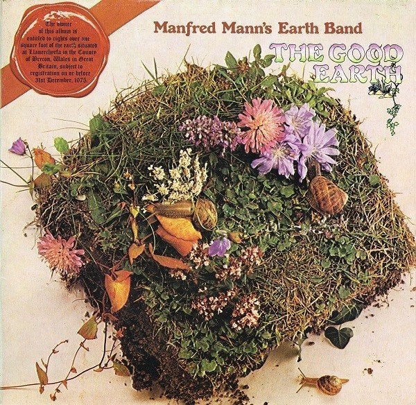 Manfred Mann's Earth Band - The good earth  LP  Vinyl, LP, Ophalen of Verzenden, 12 inch, Progressive Rock