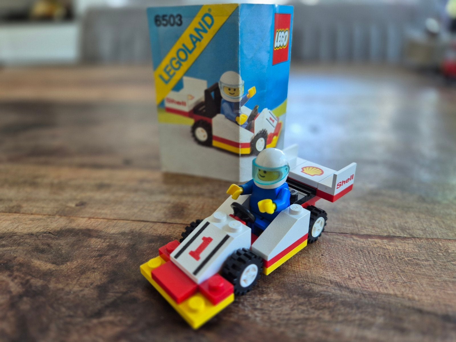 LEGO 6503 F1 Racer met coureur en instructie, Lego, Ophalen of Verzenden, Inclusief instructies, Complete set