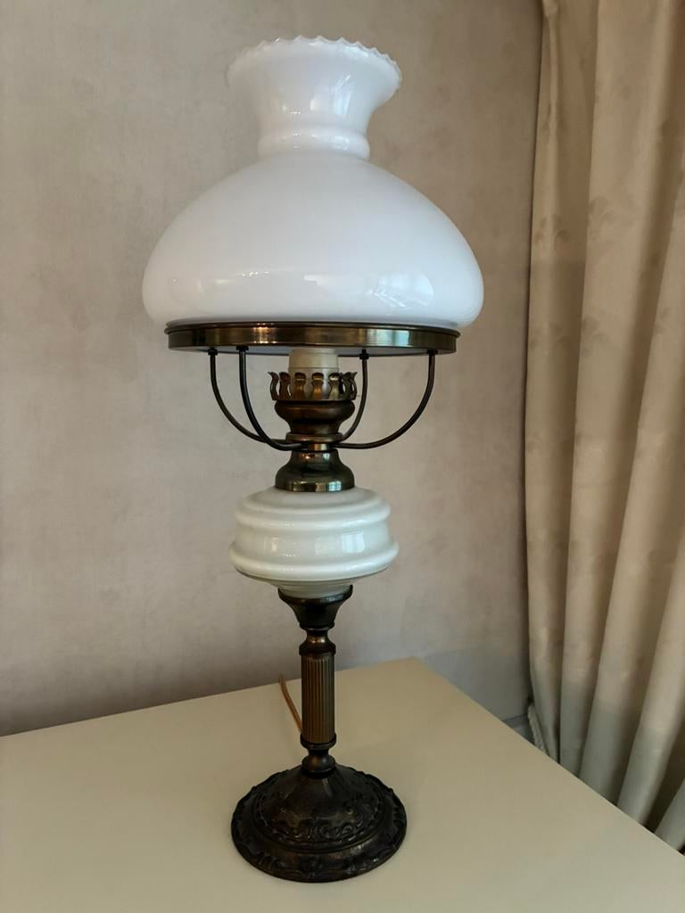 Olielamp puntje gaaf !, Ophalen