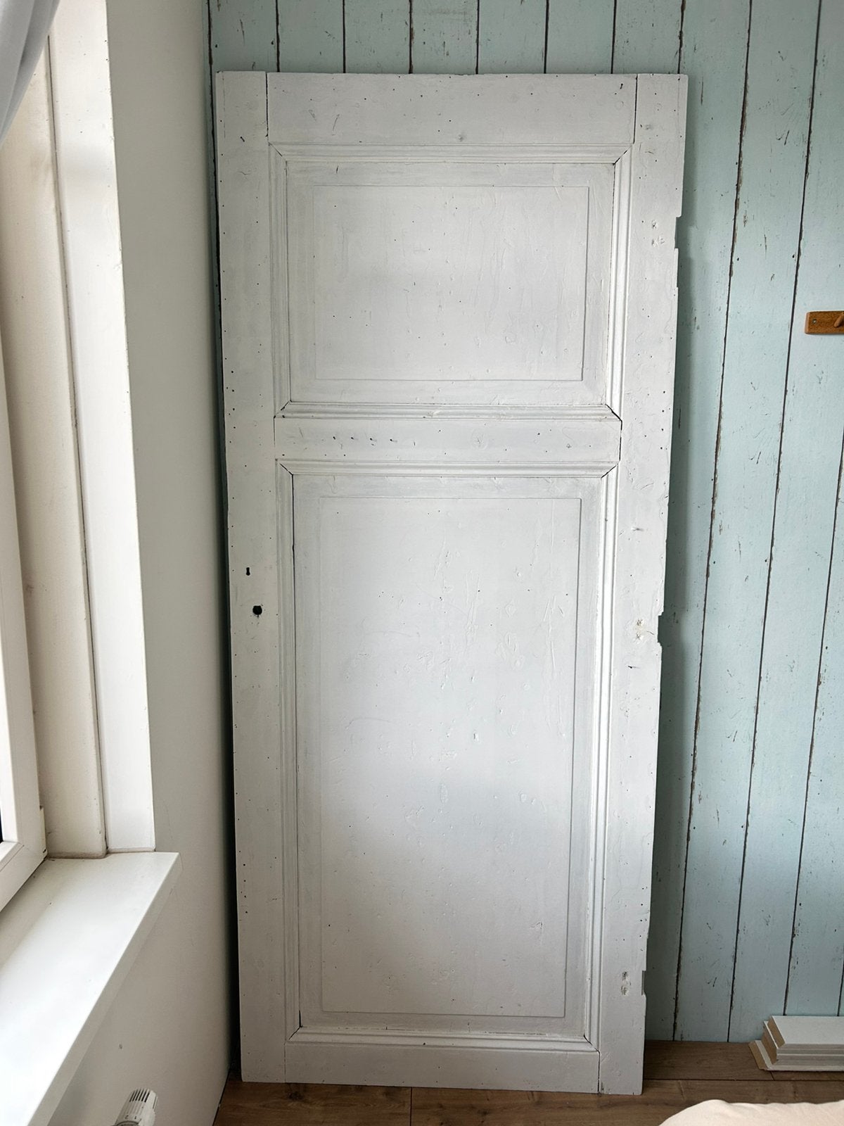 Oude prikbord deur, Huis en Inrichting, Woonaccessoires | Overige, Ophalen, Gebruikt