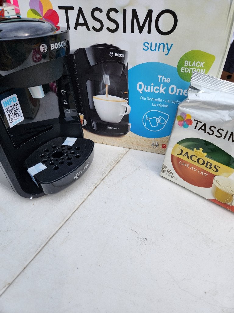 Tassimo Bozsch. Koffiezetter, Ophalen of Verzenden, Nieuw, Koffiemachine, Koffiepads en cups
