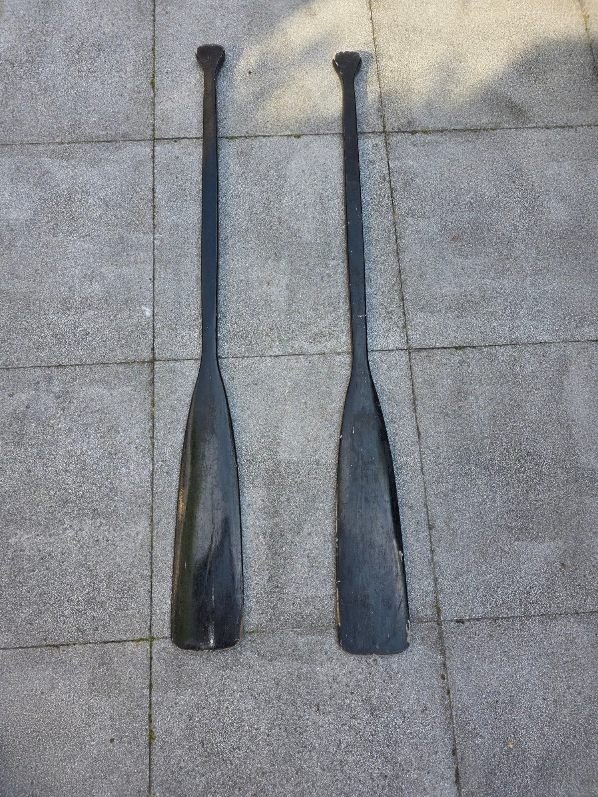 Set van 2 houten peddels voor kano of decoratie, Watersport en Boten, Peddels, Ophalen of Verzenden
