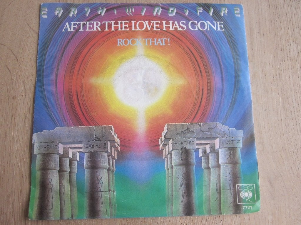 Earth Wind & Fire - After the love has gone, Verzenden, 7 inch, Zo goed als nieuw, Beschermende buitenhoes
